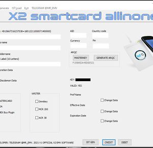 EMV X2 Smartcard All In One 2022
